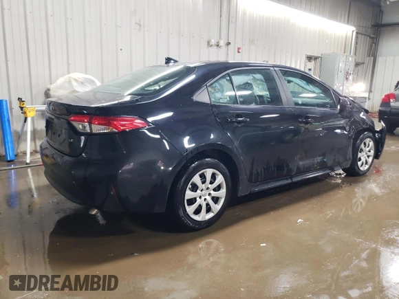 2024 Toyota Corolla LE with VIN 5YFB4MDE0RP161574, listed as a Copart auction lot 52866455 with 25,092 mi miles and Non Repairable. Bid and sale history available at carsss.com. Image 3.