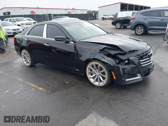 2018 Cadillac CTS Sedan Luxury AWD with VIN 1G6AX5SX2J0126548, listed as a IAAI auction lot 41580423 with 88,825 mi miles. Bid and sale history available at carsss.com. Image 1.