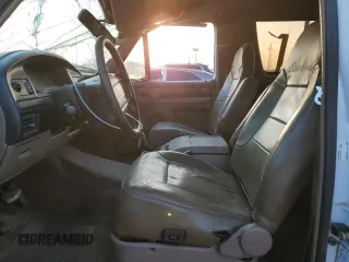 1996 Ford Bronco Custom with VIN 1FMEU15H2TLA52176, listed as a Copart auction lot 50829335 with 204,411 mi miles and Salvage Title. Bid and sale history available at carsss.com. Image 7.