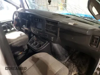 2019 Chevrolet Express Cargo with VIN 1GCWGAFP1K1170896, listed as a Copart auction lot 46810785 with Not provided miles and Salvage title. Bid and sale history available at DreamBid. Image 8.