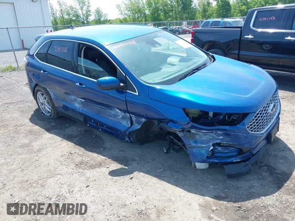 2024 Ford Edge SEL z VIN 2FMPK4J96RBB00933, wystawiony jako IAAI lot #42393326 z przebiegiem 28 710 mil mil oraz . Historia ofert i sprzedaży dostępna na DreamBid. Obrazek 1.