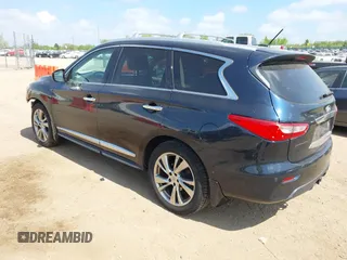 2015 Infiniti QX60 with VIN 5N1AL0MM8FC520975, listed as a IAAI auction lot 42261719 with 125,732 mi miles and . Bid and sale history available at DreamBid. Image 3.