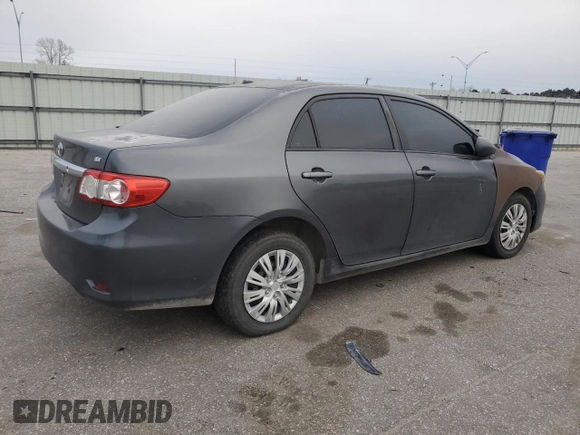 2011 Toyota Corolla L with VIN 2T1BU4EE7BC553066, listed as a Copart auction lot 47786315 with 172,528 mi miles and Salvage Title. Bid and sale history available at carsss.com. Image 3.