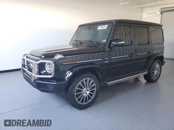 2022 Mercedes-Benz G 550 with VIN W1NYC6BJ6NX457809, listed as a Copart auction lot 79406964 with 11,185 mi miles and Salvage Title. Bid and sale history available at DreamBid. Image 1.