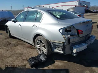 2011 Infiniti G25 x with VIN JN1DV6AR2BM650515, listed as a IAAI auction lot 41418690 with Not Provided miles and . Bid and sale history available at DreamBid. Image 3.