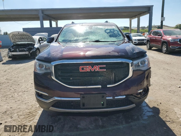 2018 GMC Acadia SLT with VIN 1GKKNMLS3JZ179442, listed as a Copart auction lot 43127235 with 29,599 mi miles and Non Repairable. Bid and sale history available at carsss.com. Image 5.