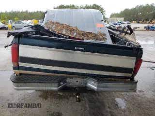 1995 Ford F-150 with VIN 1FTEX15H7SKA43294, listed as a Copart auction lot 76406034 with 0 mi miles and Salvage Title. Bid and sale history available at carsss.com. Image 6.