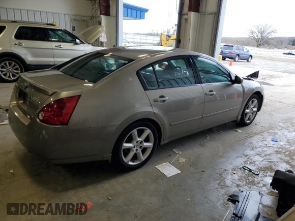 2005 Nissan Maxima SL with VIN 1N4BA41E35C871736, listed as a Copart auction lot 53747835 with 114,523 mi miles and Non repairable. Bid and sale history available at DreamBid. Image 3.