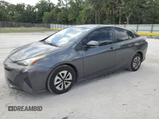2016 Toyota Prius Two with VIN JTDKBRFU9G3016823, listed as a Copart auction lot 54855685 with 217,132 mi miles and Clean Title. Bid and sale history available at carsss.com. Image 1.