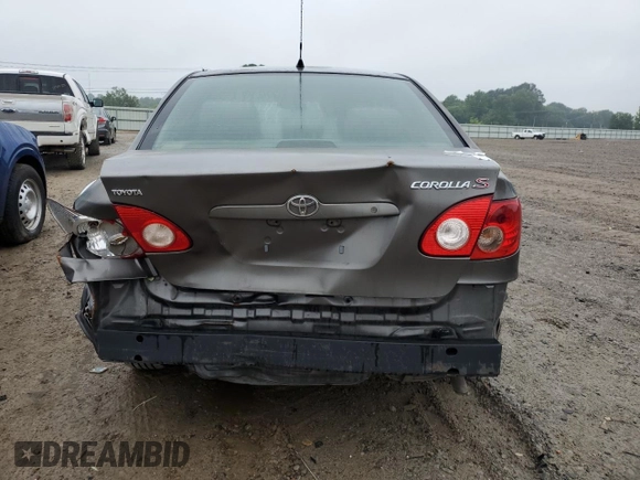 2005 Toyota Corolla CE with VIN 1NXBR32E65Z40L210, listed as a Copart auction lot 55879415 with 205,158 mi miles and Clean title. Bid and sale history available at DreamBid. Image 6.
