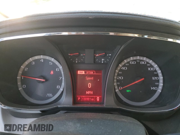 2015 GMC Terrain SLE with VIN 2GKFLWE32F6286204, listed as a Copart auction lot 48390255 with 130,381 mi miles and Salvage Title. Bid and sale history available at DreamBid. Image 9.