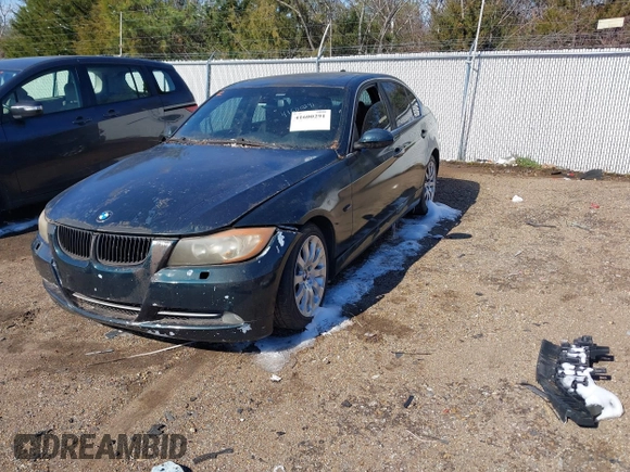 2008 BMW 3 Series 335xi with VIN WBAVD53508A284411, listed as a IAAI auction lot 41600291 with 159,853 mi miles. Bid and sale history available at carsss.com. Image 2.