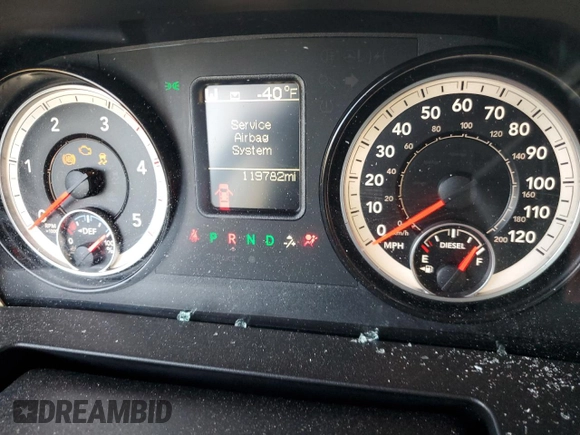 2015 Ram 2500 Tradesman with VIN 3C6UR5CL3FG668154, listed as a Copart auction lot 76016804 with 119,782 mi miles and Salvage Title. Bid and sale history available at carsss.com. Image 9.
