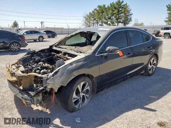 2020 Subaru Legacy Premium z VIN 4S3BWAC6XL3024791, wystawiony jako Copart lot #57331115 z przebiegiem Nie podano mil oraz Szkoda całkowita • Salvage title. Historia ofert i sprzedaży dostępna na DreamBid. Obrazek 1.