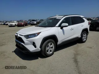 2021 Toyota RAV4 XLE with VIN 2T3W1RFV9MC120574, listed as a Copart auction lot 55154085 with 24,848 mi miles and Salvage title. Bid and sale history available at DreamBid. Image 1.