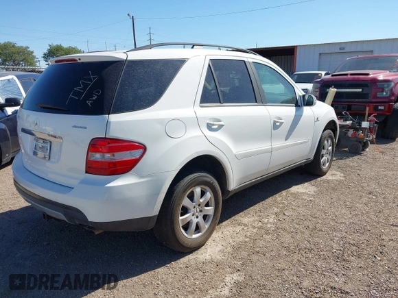 2006 Mercedes-Benz M 350 with VIN 4JGBB86E36A013232, listed as a IAAI auction lot 41964199 with 210,379 mi miles and . Bid and sale history available at DreamBid. Image 4.