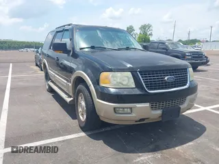 2006 Ford Expedition Eddie Bauer with VIN 1FMPU17586LA88857, listed as a IAAI auction lot 42769298 with 317,266 mi miles and . Bid and sale history available at DreamBid. Image 1.