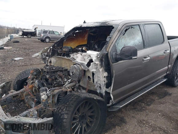 2019 Ford F-150 XL with VIN 1FTEW1E57KFB27309, listed as a IAAI auction lot 41847423 with Not provided miles and . Bid and sale history available at DreamBid. Image 6.
