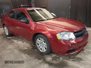 2014 Dodge Avenger SE z VIN 1C3CDZAB0EN233381, wystawiony jako IAAI lot #42494927 z przebiegiem 74 410 mil mil oraz . Historia ofert i sprzedaży dostępna na DreamBid. Obrazek 1.
