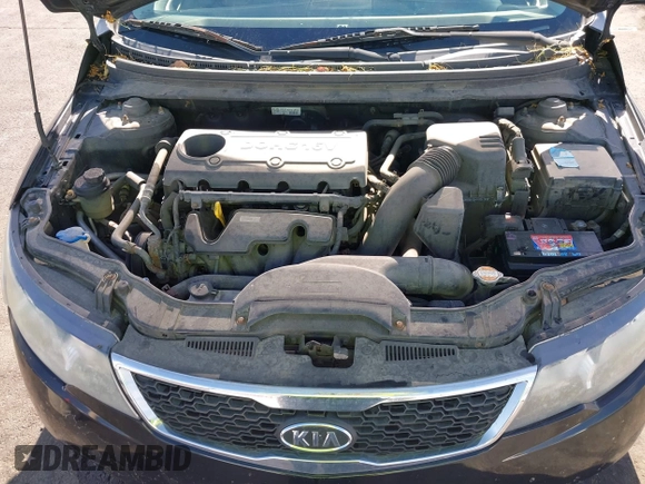 2011 Kia Forte EX with VIN KNAFU4A25B5412522, listed as a IAAI auction lot 40916886 with 1 mi miles. Bid and sale history available at carsss.com. Image 10.