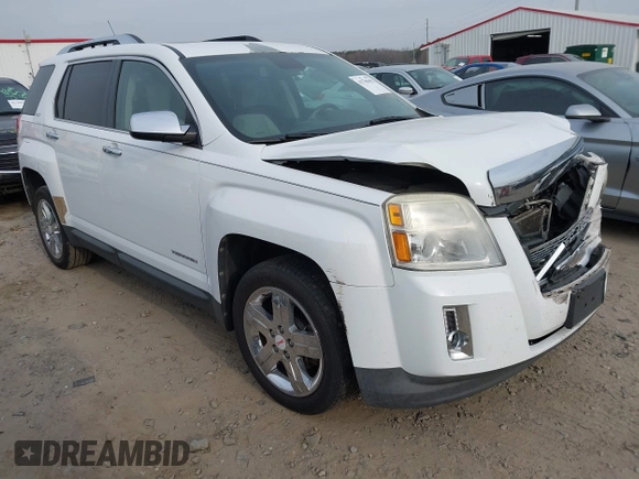 2012 GMC Terrain SLT-2 with VIN 2GKFLWE55C6260628, listed as a IAAI auction lot 41786432 with 182,825 mi miles. Bid and sale history available at carsss.com. Image 1.