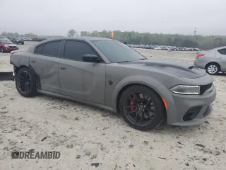 2023 Dodge Charger SRT Hellcat Widebody Jailbreak with VIN 2C3CDXL90PH642376, listed as a Copart auction lot 51655885 with 12,068 mi miles and Salvage Title. Bid and sale history available at carsss.com. Image 4.