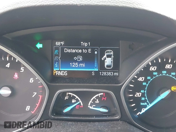 2015 Ford Escape SE with VIN 1FMCU0GX2FUB33893, listed as a IAAI auction lot 41455605 with 128,383 mi miles. Bid and sale history available at carsss.com. Image 15.