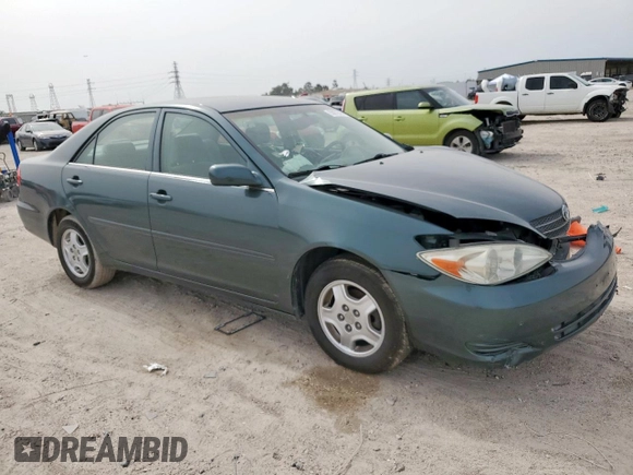 2003 Toyota Camry LE z VIN 4T1BF32K13U554339, wystawiony jako Copart lot #55972595 z przebiegiem 69 549 mil mil oraz Szkoda całkowita • Salvage title. Historia ofert i sprzedaży dostępna na DreamBid. Obrazek 4.