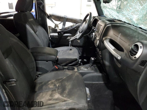 2018 Jeep Wrangler JK Unlimited Sahara with VIN 1C4HJWEG2JL835901, listed as a Copart auction lot 74591474 with 20,389 mi miles and Salvage Title. Bid and sale history available at carsss.com. Image 7.