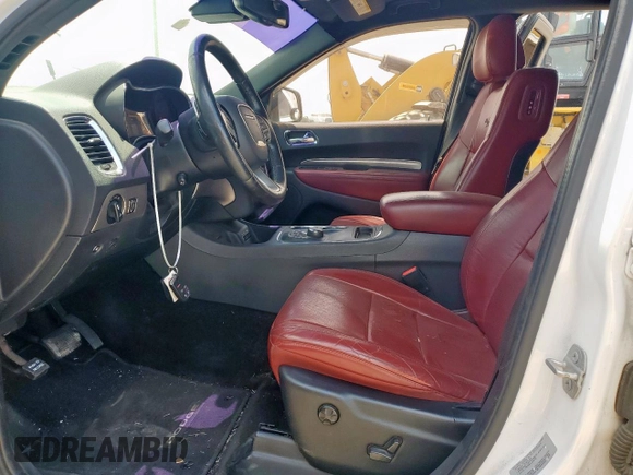 2015 Dodge Durango R/T with VIN 1C4SDHCT9FC916636, listed as a Copart auction lot 61754135 with 201,678 mi miles and Salvage title. Bid and sale history available at DreamBid. Image 7.