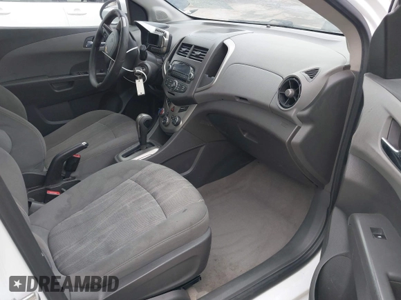 2012 Chevrolet Sonic LT with VIN 1G1JC6SH3C4143595, listed as a IAAI auction lot 40617924 with 156,246 mi miles and . Bid and sale history available at DreamBid. Image 5.