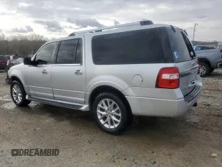 2015 Ford Expedition Max Limited with VIN 1FMJK1KT9FEF00323, listed as a Copart auction lot 87067914 with 110,385 mi miles and Salvage Title. Bid and sale history available at carsss.com. Image 2.
