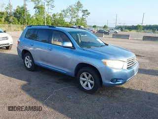 2010 Toyota Highlander with VIN JTEZK3EH8A2095880, listed as a IAAI auction lot 42802698 with 255,573 mi miles and . Bid and sale history available at DreamBid. Image 1.