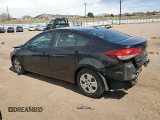 2017 Kia Forte LX with VIN 3KPFK4A70HE116356, listed as a Copart auction lot 51543985 with 83,380 mi miles and Salvage Title. Bid and sale history available at carsss.com. Image 2.