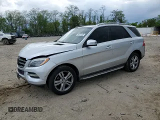 2013 Mercedes-Benz M 350 with VIN 4JGDA5HB2DA151127, listed as a Copart auction lot 54757165 with 167,111 mi miles and Salvage Title. Bid and sale history available at DreamBid. Image 1.