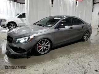2018 Mercedes-Benz CLA with VIN WDDSJ5CB1JN502803, listed as a Copart auction lot 41373114 with 105,977 mi miles. Bid and sale history available at carsss.com. Image 1.