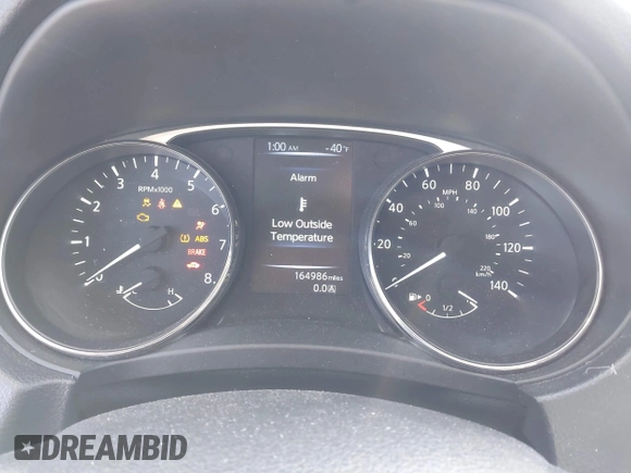 2016 Nissan Rogue SV with VIN KNMAT2MV3GP680555, listed as a IAAI auction lot 42032745 with 164,986 mi miles. Bid and sale history available at carsss.com. Image 7.