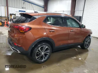 2020 Buick Encore GX Essence with VIN KL4MMGSL8LB126132, listed as a Copart auction lot 45114705 with 19,680 mi miles and Salvage title. Bid and sale history available at DreamBid. Image 3.