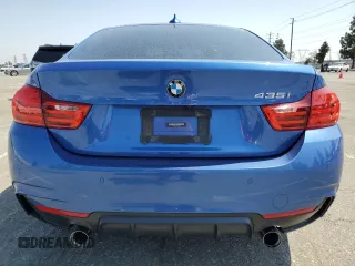 2015 BMW 4 Series 435i with VIN WBA4B1C59FD955421, listed as a Copart auction lot 56347345 with 42,922 mi miles and Salvage title. Bid and sale history available at DreamBid. Image 6.