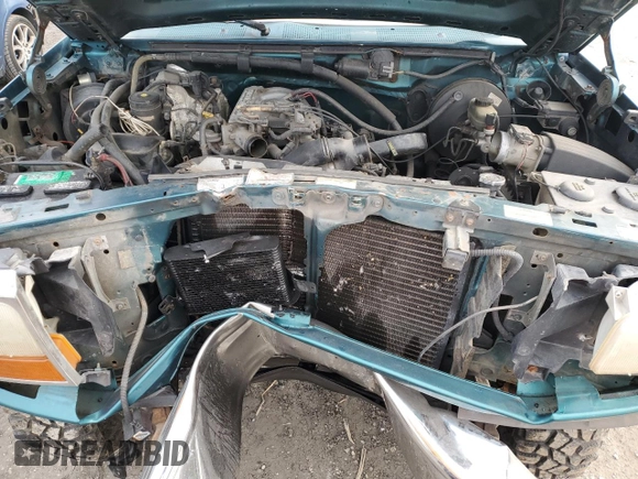 1996 Ford F-150 with VIN 1FTEF14N6TNA12743, listed as a Copart auction lot 84621234 with 169,102 mi miles and Salvage title. Bid and sale history available at DreamBid. Image 11.