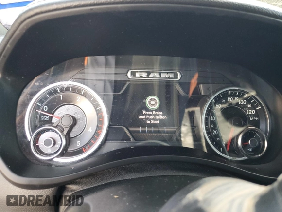 2019 Ram 2500 Laramie with VIN 3C6UR5FLXKG589053, listed as a Copart auction lot 84623114 with 0 mi miles and Salvage Title. Bid and sale history available at carsss.com. Image 9.