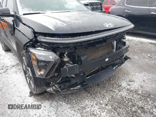 2024 Hyundai Kona SEL with VIN KM8HBCAB8RU085752, listed as a IAAI auction lot 40961834 with 17,974 mi miles. Bid and sale history available at carsss.com. Image 6.