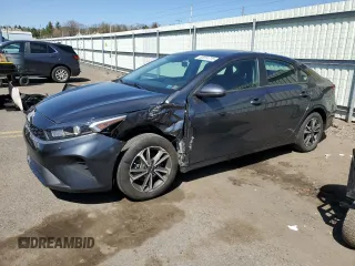 2022 Kia Forte LXS with VIN 3KPF24AD3NE427488, listed as a Copart auction lot 52074775 with 49,715 mi miles and Salvage Title. Bid and sale history available at carsss.com. Image 1.