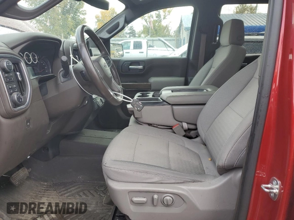 2021 Chevrolet Silverado 1500 RST with VIN 3GCUYEED7MG381544, listed as a Copart auction lot 77349354 with 44,452 mi miles and Salvage Title. Bid and sale history available at carsss.com. Image 7.