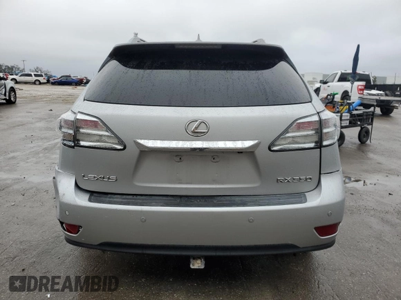 2010 Lexus RX 350 with VIN 2T2BK1BA3AC023483, listed as a Copart auction lot 42055505 with 235,725 mi miles and Salvage Title. Bid and sale history available at carsss.com. Image 6.