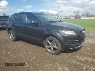 2015 Audi Q7 Premium Plus with VIN WA1LMAFE9FD018132, listed as a Copart auction lot 54209495 with 212,514 mi miles and Clean title. Bid and sale history available at DreamBid. Image 4.