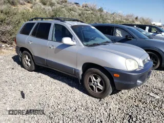 2003 Hyundai Santa Fe GLS with VIN KM8SC73D23U442536, listed as a Copart auction lot 53171725 with 131,554 mi miles and Salvage title. Bid and sale history available at DreamBid. Image 4.