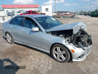 2010 Mercedes-Benz C C 300 Sport with VIN WDDGF8BB8AF458058, listed as a IAAI auction lot 41107545 with Not Provided miles. Bid and sale history available at carsss.com. Image 1.