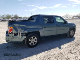 2007 Honda Ridgeline RTL w/Leather with VIN 2HJYK16587H540817, listed as a Copart auction lot 49950124 with 169,275 mi miles and Salvage Title. Bid and sale history available at carsss.com. Image 3.