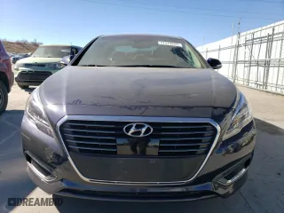 2017 Hyundai Sonata Hybrid Limited with VIN KMHE34L36HA072509, listed as a Copart auction lot 47379935 with 33,789 mi miles and Salvage Title. Bid and sale history available at carsss.com. Image 5.
